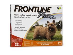 Frontline Plus for Small Dogs 0-22 lbs - 6 Month Supply