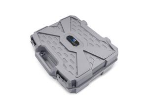 CASEMATIX 15.6 Hard Laptop Case fits Acer Nitro 5 Gaming Laptop 9th Gen GTX 1650 and 15 inch Laptop Accessories, Includes Gray Case Only with Red Shock Absorbing Foam CASEMATIX 15.6 Hard Laptop Case fits Acer Nitro 5 Gaming Laptop 9th Gen GTX 1650 and 15 inch Laptop Accessories, Includes Gray Case Only with Red Shock Absorbing Foam