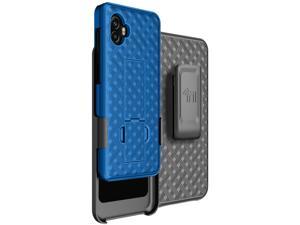 Cobalt Blue Case Cover Stand Belt Clip Holster for Samsung Galaxy XCover 6 Pro