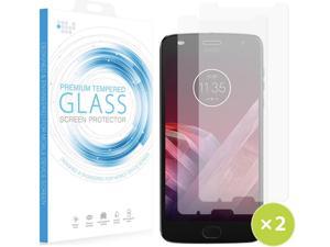 2X Hard Tempered Glass 9H Clear Screen Protector for Motorola Moto G6 PlayForge