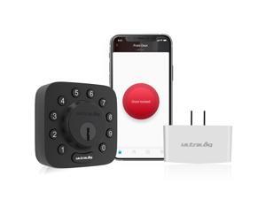 Ultraloq U-Bolt Bluetooth Enabled Keypad Smart Deadbolt + WiFi Bridge, Satin Nickel, Compatible with Alexa, Google Home, IFTTT (Non-Fingerprint Version) Ultraloq U-Bolt Bluetooth Enabled Keypad Smart Deadbolt + WiFi Bridge, Satin Nickel, Compatible with Alexa, Google Home, IFTTT (Non-Fingerprint Version)