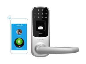 Ultraloq UL3 BT Bluetooth Enabled Fingerprint and Touchscreen Smart Lock (Satin Nickel) Ultraloq UL3 BT Bluetooth Enabled Fingerprint and Touchscreen Smart Lock (Satin Nickel)
