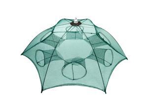 Fishing Bait Trap Crab Net Crawdad Shrimp Cast Dip Cage Fish Minnow Foldable New Fishing Bait Trap Crab Net Crawdad Shrimp Cast Dip Cage Fish Minnow Foldable New