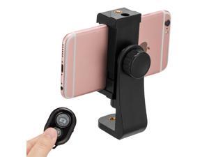 Poweradd Universal Cell Phone Tripod Mount Adapter Holder Mount Stand Clip for iPhone Samsung with Wireless Remote Shutter Poweradd Universal Cell Phone Tripod Mount Adapter Holder Mount Stand Clip for iPhone Samsung with Wireless Remote Shutter