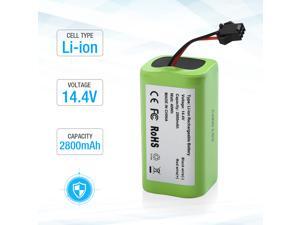 14.4v 2800mAh Li-ion Rechargeable Replacement Battery for Ecovacs Deebot N79S, DN622, Eufy RoboVac 11, 11S,11S MAX, 30, 15C, 15T, 12, 35C - Upgraded 14.4v 2800mAh Li-ion Rechargeable Replacement Battery for Ecovacs Deebot N79S, DN622, Eufy RoboVac 11, 11S,11S MAX, 30, 15C, 15T, 12, 35C - Upgraded