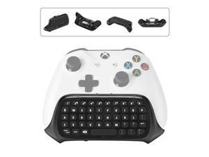 Mini Wireless Keyboard for Xbox One S Elite Controller Message Keypad Chatpad 2.4G With Headset and Audio Jack Black Mini Wireless Keyboard for Xbox One S Elite Controller Message Keypad Chatpad 2.4G With Headset and Audio Jack Black