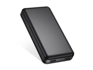 Portable Power Bank 26800mAh, Ultra-Compact Portable Charger USB C Fast Charging Battery Pack, Dual USB Outputs, Type-C & Micro USB Inputs for iPhone Samsung Google LG and More