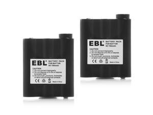 EBL 2 Pack 6v 700mah  Replacement Rechargeable Battery for Midland AVP7 HH54, XT511 and GXT Series GMRS Radios