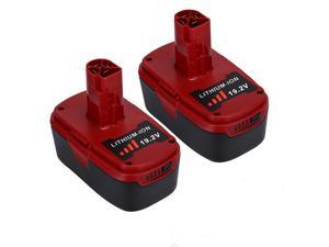Powerextra 2 Pack 19.2V 4000mAh Lithium Ion Replacement Battery for Craftsman C3 XCP 130211004 11045 315.115410 315.11485 Cordless Power Tool Powerextra 2 Pack 19.2V 4000mAh Lithium Ion Replacement Battery for Craftsman C3 XCP 130211004 11045 315.115410 315.11485 Cordless Power Tool