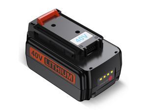 Powerextra 40 Volt MAX 3000mAh Replacement Battery for Black&Decker LBX2040 LBXR36 40V Power Tool Lithium ion Battery Powerextra 40 Volt MAX 3000mAh Replacement Battery for Black&Decker LBX2040 LBXR36 40V Power Tool Lithium ion Battery
