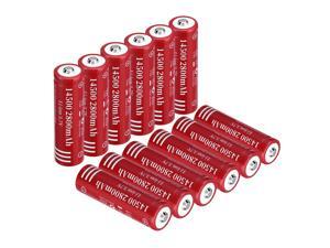 12 piece 2800mAh 14500 Battery 3.7V Li-ion Rechargeable Batteries for Torch Camera Flashlight 12 piece 2800mAh 14500 Battery 3.7V Li-ion Rechargeable Batteries for Torch Camera Flashlight