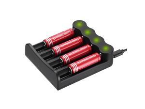 4 piece 2800mAh 14500 3.7V Li-ion Rechargeable Batteries With 4 Slot LED Battery Charger for Torch Camera Flashlight 4 piece 2800mAh 14500 3.7V Li-ion Rechargeable Batteries With 4 Slot LED Battery Charger for Torch Camera Flashlight