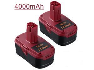 Powerextra 19.2V 4000mAh Replacement Battery for Craftsman C3 Compact Lithium-Ion Battery 11375 11374 Power Tools Powerextra 19.2V 4000mAh Replacement Battery for Craftsman C3 Compact Lithium-Ion Battery 11375 11374 Power Tools