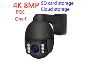 Hikvision Compatible 4K 8MP POE power Hikvision protocol mini IP PTZ cameras 8MP Onvif IR Vision outdoor IP speed dome camera 4K IP Camera Hikvision Compatible 4K 8MP POE power Hikvision protocol mini IP PTZ cameras 8MP Onvif IR Vision outdoor IP speed dome camera 4K IP Camera