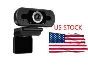 Zoneway 1080p HD USB Desktop / Laptop Mini Plug and Play Webcam W12 w/ Built-in Mic, Flexible Rotatable Clip