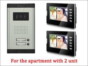 Apartment 5-Unit Wired Video Door Phone Intercom System Video Intercom System1V5 
