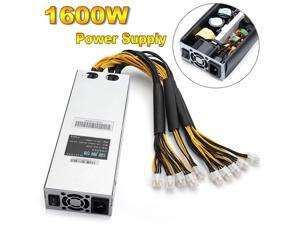 92% Platinum 1600W Mining Power Supply For Antminer Miner S9 S7 APW3 L3+ D3 AC 200~240 V 92% Platinum 1600W Mining Power Supply For Antminer Miner S9 S7 APW3 L3+ D3 AC 200~240 V