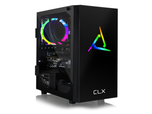 CLX SET Gaming PC - AMD Ryzen 7 3800X 3.9GHz 8-Core, 32GB DDR4 3000, GeForce RTX 2080 Ti 11GB, 480GB SSD + 4TB HDD, WiFi, Black Mini-Tower RGB, Windows 10 Home CLX SET Gaming PC - AMD Ryzen 7 3800X 3.9GHz 8-Core, 32GB DDR4 3000, GeForce RTX 2080 Ti 11GB, 480GB SSD + 4TB HDD, WiFi, Black Mini-Tower RGB, Windows 10 Home