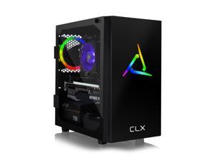 CLX SET Gaming Desktop - AMD Ryzen 5 3600 3.6GHz 6-Core Processor, 16GB DDR4 Memory, GeForce RTX 3070 8GB GDDR6 Graphics, 480GB SSD, 2TB HDD, WiFi, Windows 11 Home 64-bit