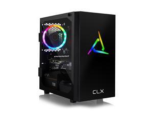 CLX SET VR-Ready Gaming Desktop - Liquid Cooled Intel Core i7 10700KF 3.8GHz 8-Core Processor, 16GB DDR4 Memory, GeForce RTX 2060 6GB GDDR6 Graphics, 480GB SSD, 3TB HDD, WiFi, Windows 10 Home 64-bit CLX SET VR-Ready Gaming Desktop - Liquid Cooled Intel Core i7 10700KF 3.8GHz 8-Core Processor, 16GB DDR4 Memory, GeForce RTX 2060 6GB GDDR6 Graphics, 480GB SSD, 3TB HDD, WiFi, Windows 10 Home 64-bit
