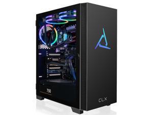 CLX SET Gaming Desktop - Intel Core i7 12700KF 3.6GHz 12-Core Processor, 16GB DDR4 Memory, GeForce RTX 3070 8GB GDDR6 Graphics 500GB NVMe M.2 SSD, 2TB HDD, WiFi, Win 11 Home 64-bit
