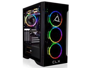 CLX SET Gaming Desktop - AMD Ryzen 5 7600X 4.7GHz 6-Core Processor, 16GB DDR5 Memory, GeForce RTX 3070 8GB GDDR6 Graphics 500GB NVMe M.2 SSD, 4TB HDD, WiFi, Win 11 Home 64-bit