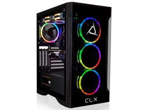 CLX SET Gaming Desktop - AMD Ryzen 9 7900X 4.7GHz 12-Core Processor, 32GB DDR5 Memory, GeForce RTX 4070 Ti 12GB GDDR6X Graphics 1TB NVMe M.2 SSD, 4TB HDD, WiFi, Win 11 Home 64-bit