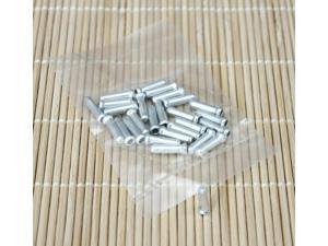 New 25 pcs Bike Bicycle Shifter Brake Derailleur Cable Tips Caps End Crimp Red