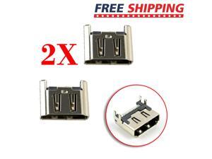 2X Replacement HDMI Port Socket Interface Connector For Sony PlayStation 4 PS4 2X Replacement HDMI Port Socket Interface Connector For Sony PlayStation 4 PS4