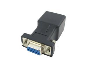 NEW RJ45 to RS232 DB9 9 Pin Serial Port Female to RJ45 Female Cat5e 6 Ethernet NEW RJ45 to RS232 DB9 9 Pin Serial Port Female to RJ45 Female Cat5e 6 Ethernet