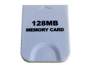 128MB 2048 Blocks White Memory Card for Nintendo Wii GameCube