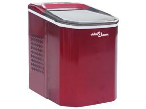 vidaXL Ice Cube Maker Red 0.37gal 33.1lbs/24h Countertop Automatic Machine vidaXL Ice Cube Maker Red 0.37gal 33.1lbs/24h Countertop Automatic Machine
