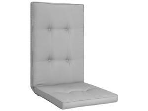 vidaXL 4x Garden Chair Cushions Gray 47.2"x19.7" Outdoor Seat Pad Mat Tiles vidaXL 4x Garden Chair Cushions Gray 47.2"x19.7" Outdoor Seat Pad Mat Tiles
