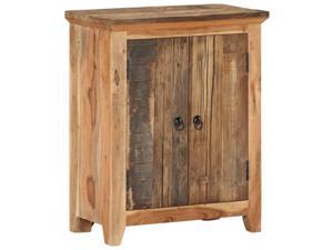vidaXL Solid Acacia Wood Sideboard Reclaimed Wood Side Storage Door Cabinet