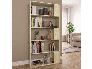 Details about   vidaXL Book Cabinet/Room Divider Black Chipboard Bookshelf Highboard Book Rack 