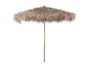 vidaXL Bamboo Parasol with Banana Leaf Roof 82.7" vidaXL Bamboo Parasol with Banana Leaf Roof 82.7"
