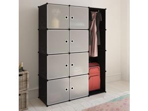 Winsome Alps Tall Cabinet With Glass Door And Drawer In Black