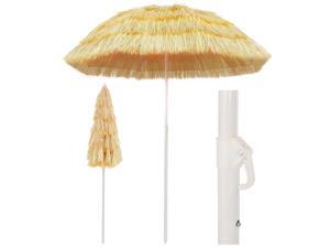 vidaXL Beach Umbrella Natural 70.9" Hawaii Style vidaXL Beach Umbrella Natural 70.9" Hawaii Style
