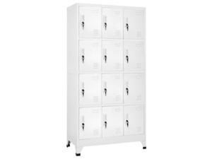 vidaXL Locker Cabinet with 12 Compartments 35.4"x17.7"x70.9" vidaXL Locker Cabinet with 12 Compartments 35.4"x17.7"x70.9"
