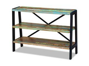 vidaXL Solid Reclaimed Wood Sideboard Side Console Table Nightstand 3 Shelves vidaXL Solid Reclaimed Wood Sideboard Side Console Table Nightstand 3 Shelves