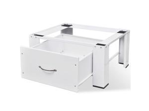 vidaXL Washing Machine Pedestal w/ Storage Drawer Stand Raiser Utility Room vidaXL Washing Machine Pedestal w/ Storage Drawer Stand Raiser Utility Room