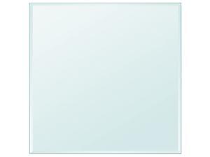 vidaXL Table Top Glass Square 31.5" Clear Tempered Replacement Protector Cover vidaXL Table Top Glass Square 31.5" Clear Tempered Replacement Protector Cover