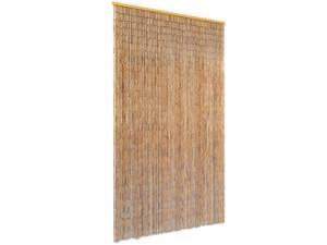 vidaXL Insect Door Curtain Bamboo 47.2"x86.6" Anti Mosquito Protector Screen vidaXL Insect Door Curtain Bamboo 47.2"x86.6" Anti Mosquito Protector Screen