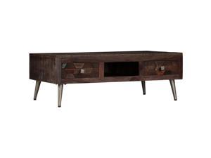 vidaXL Coffee Table Solid Reclaimed Wood 39.3"x23.6"x13.7" Tea Accent Stand