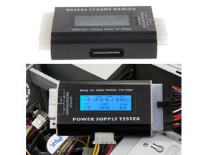 New Digital LCD PC Computer Power Supply Tester 20/24 Pin 4 PSU ATX SATA HDD Testers New Digital LCD PC Computer Power Supply Tester 20/24 Pin 4 PSU ATX SATA HDD Testers