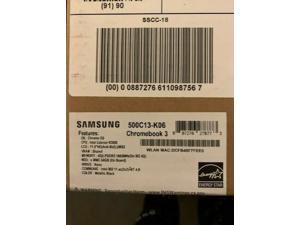 SAMSUNG Chromebook 3 XE500C13-K06US Chromebook Intel Celeron N3060 (1.60 GHz) 4 GB Memory 64 GB eMMC SSD 11.6" Chrome OS SAMSUNG Chromebook 3 XE500C13-K06US Chromebook Intel Celeron N3060 (1.60 GHz) 4 GB Memory 64 GB eMMC SSD 11.6" Chrome OS
