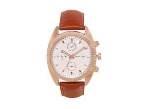 Ashton Carter Multi Function White / Brown Watch - AC-1002-B Ashton Carter Multi Function White / Brown Watch - AC-1002-B