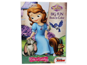 Sofia The First 96 pg. Big Fun Book To Color - Cute and Cuddly Sofia The First 96 pg. Big Fun Book To Color - Cute and Cuddly