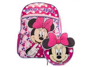 Minnie Mouse Backpack Combo Set-Disney Minnie Mouse 2pc Backpack School Set Pink Minnie Mouse Backpack Combo Set-Disney Minnie Mouse 2pc Backpack School Set Pink