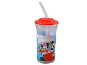 Drink Bottle - Mickey Mouse - Water Bottle - Red - 16oz - w Straw Drink Bottle - Mickey Mouse - Water Bottle - Red - 16oz - w Straw